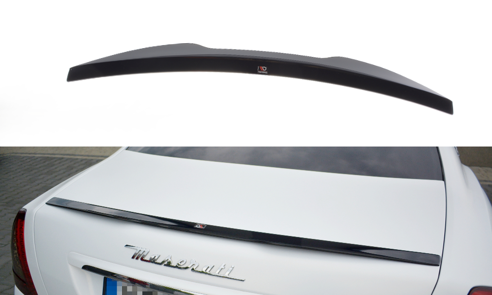 Spoiler CAP für MASERATI QUATTROPORTE MK5 FACELIFT Carbon Look