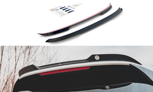 Spoiler CAP V.2 für Volkswagen Golf 8 GTI / R Carbon Look