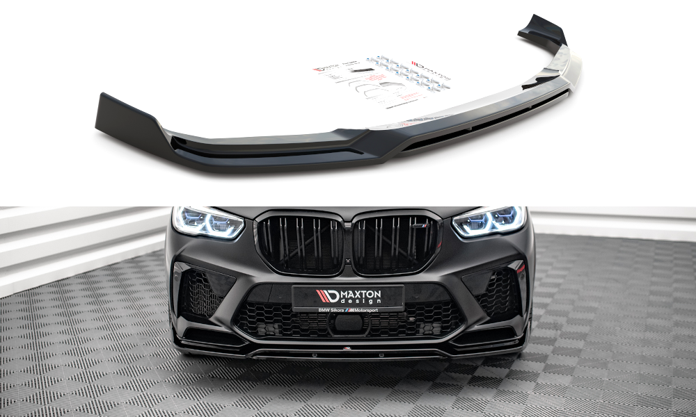Front Ansatz V.3 für BMW  X5M F95 schwarz matt