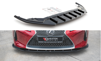 Front Ansatz V.1 für Lexus LC 500 schwarz Hochglanz