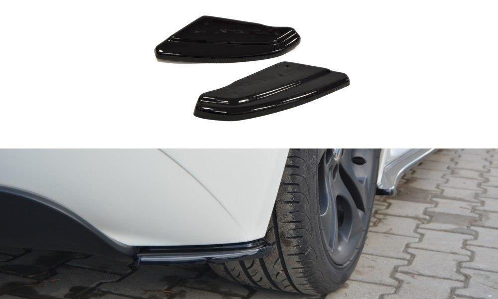 Heck Ansatz Flaps Diffusor für BMW Z4 E85 / E86 vor Facelift Carbon Look