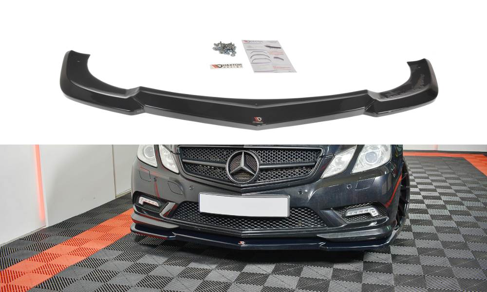 Front Ansatz für  Mercedes-Benz E-Klasse W207 Coupe AMG-Line schwarz matt