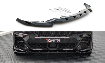 Front Ansatz V.2 für BMW X7 M G07 schwarz matt