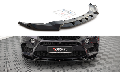Front Ansatz V.1 für BMW X5 M F15 schwarz Hochglanz