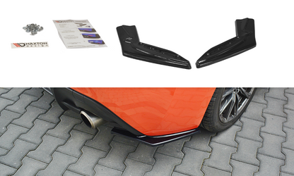 Heck Ansatz Flaps Diffusor V.1 für TOYOTA GT86 FACELIFT  schwarz matt