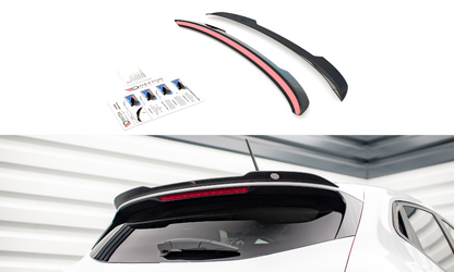Spoiler CAP für Renault Clio Mk5 Carbon Look
