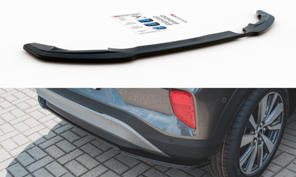 Mittlerer Diffusor Heck Ansatz für Ford Puma schwarz matt