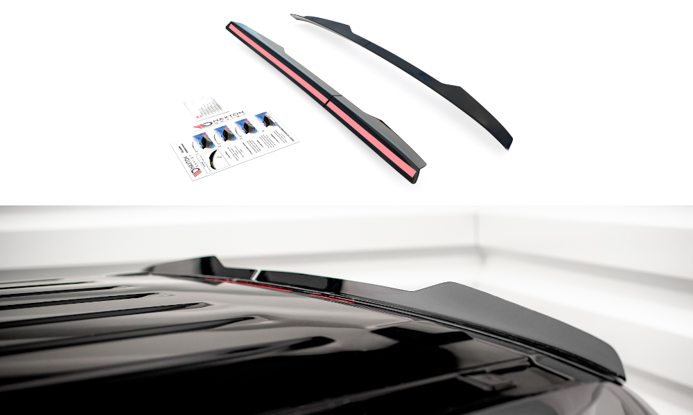 Spoiler CAP für Peugeot Partner Mk3 Carbon Look