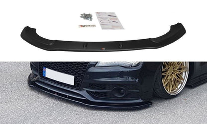 Front Ansatz V.2 für Audi A7 Mk1 S-Line Carbon Look