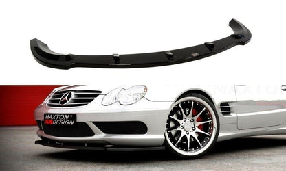 Front Ansatz für MERCEDES SL R230 AMG schwarz matt