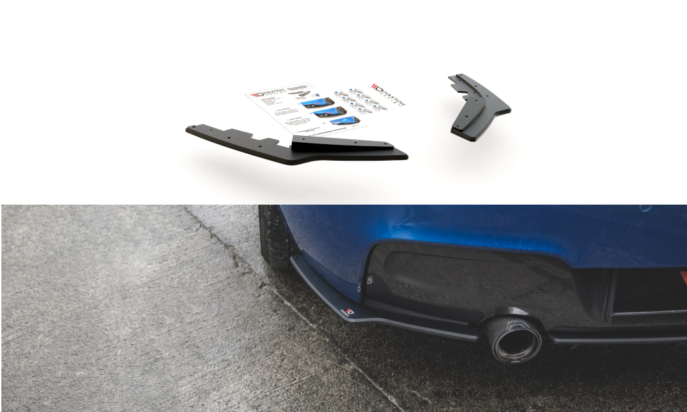 Robuste Racing Heck Ansatz Flaps Diffusor für BMW M135i F20