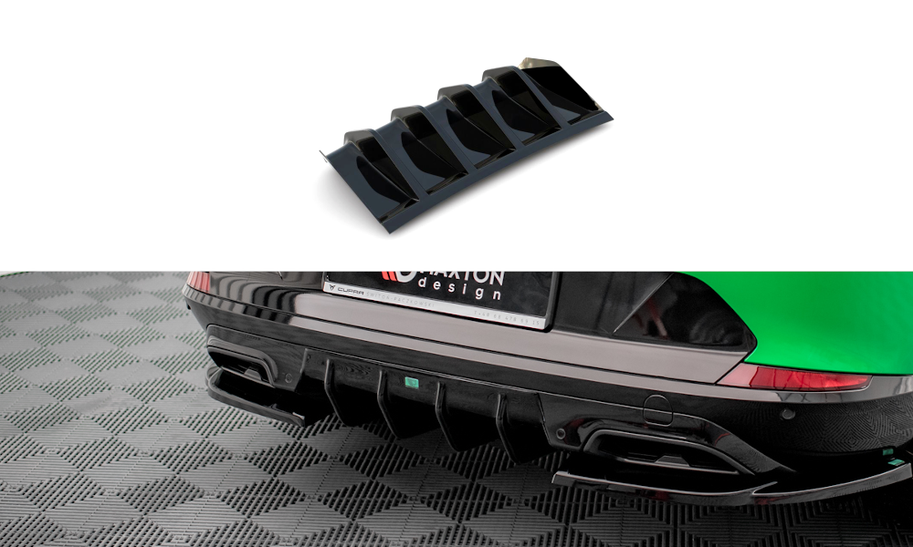 Diffusor Heck Ansatz V.2 für Cupra Formentor Carbon Look