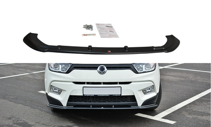Front Ansatz V.1 für SSANGYONG TIVOLI Carbon Look