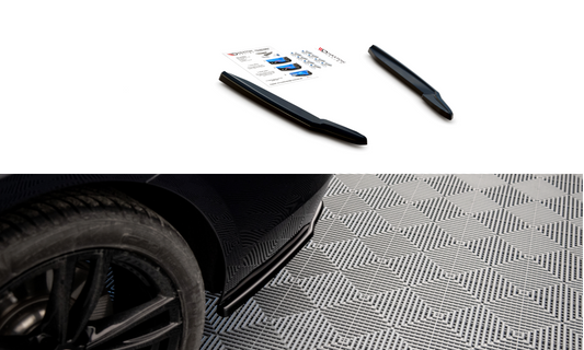 Heck Ansatz Flaps Diffusor für BMW 6er GT G32 M-Paket Carbon Look
