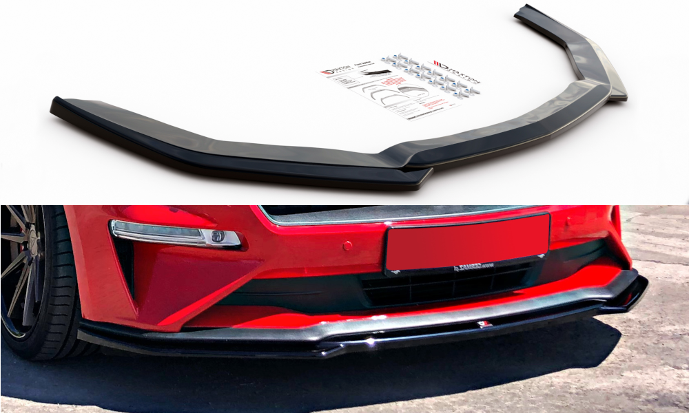 Front Ansatz für Ford Mustang Mk. 6 Facelift Carbon Look