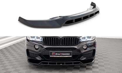 Front Ansatz V.2 für BMW X6 M-Paket F16 Carbon Look