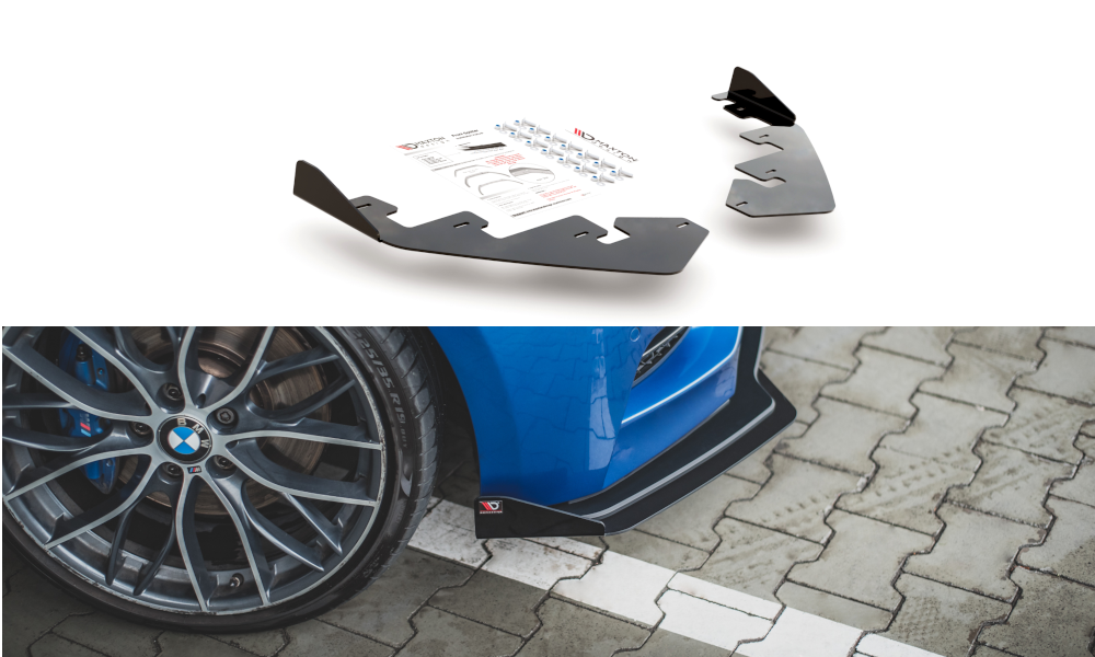 Flaps BMW M135i F20 schwarz Hochglanz
