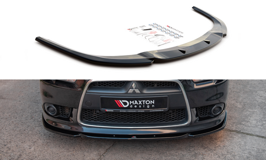Front Ansatz für Mitsubishi Lancer Sportback Mk8 Carbon Look
