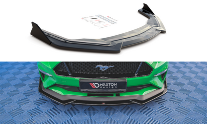 Front Ansatz +Flaps für V.1 Ford Mustang GT Mk6 Facelift