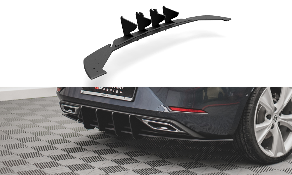 Rennen Street Pro Heckschürze für Seat Leon FR Hatchback Mk4