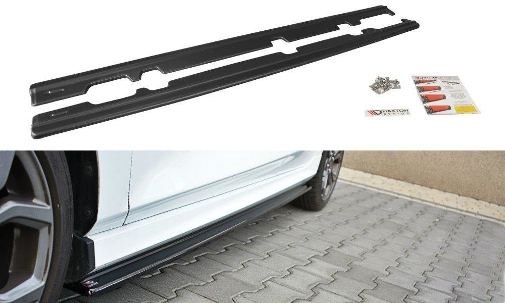 Seitenschweller Ansatz für V.1 für Ford Fiesta Mk8 ST / ST-Line Carbon Look