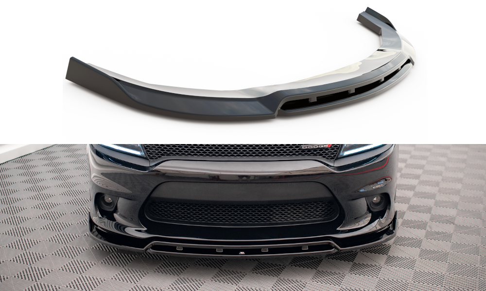 Front Ansatz V.1 für Dodge Charger SRT Mk7 Facelift Carbon Look