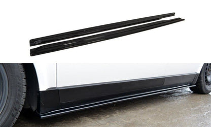 Seitenschweller Ansatz für VW PASSAT B5 Carbon Look