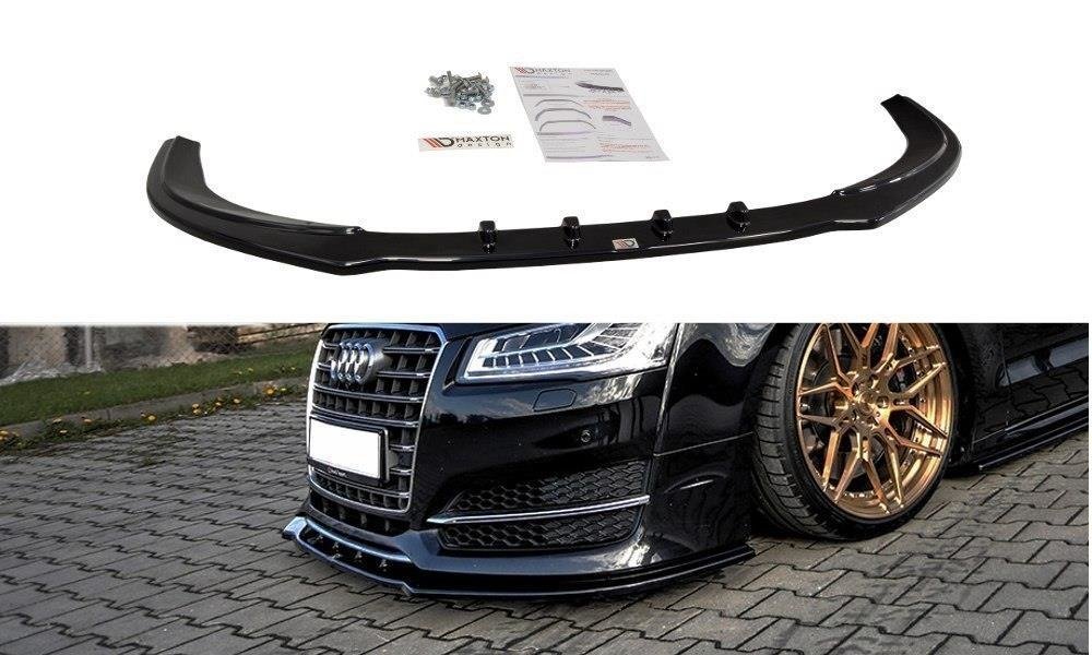 Front Ansatz V.1 für Audi S8 D4 FL schwarz matt