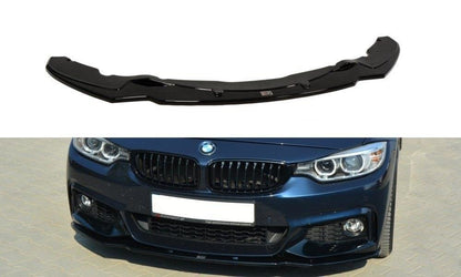 Front Ansatz für v.1 BMW 4er F32 M Paket Carbon Look