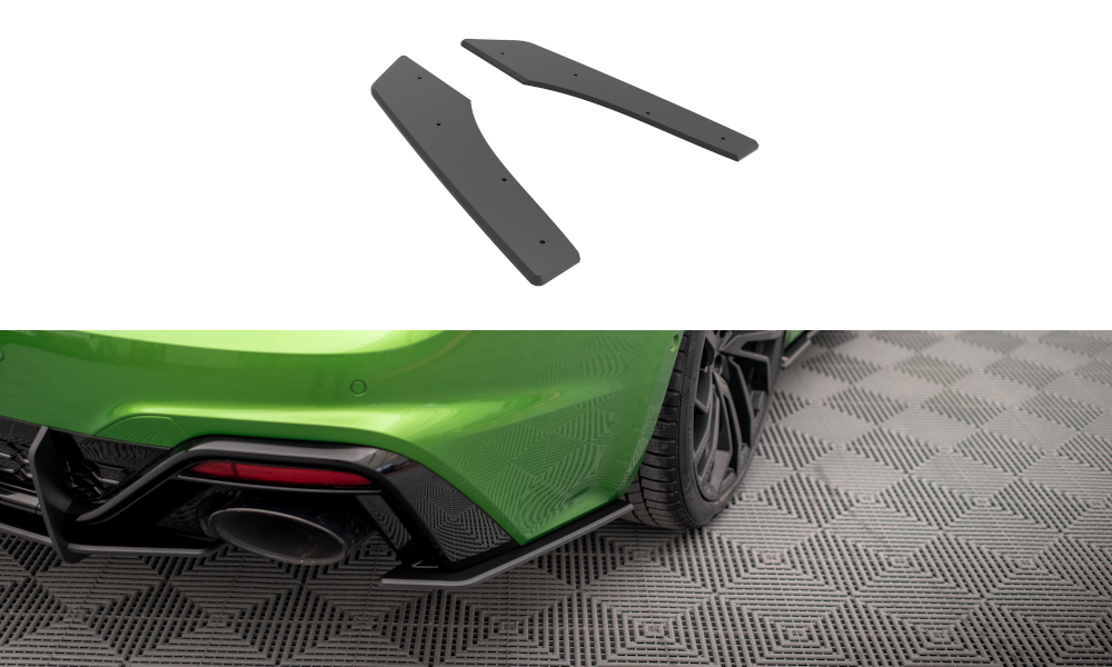 Street Pro Heck Ansatz Flaps Diffusor für Audi RS5 F5 Facelift