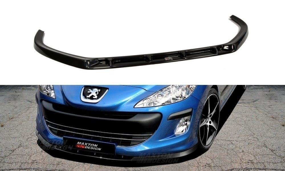 Front Ansatz für PEUGEOT 308 vor Facelift Carbon Look