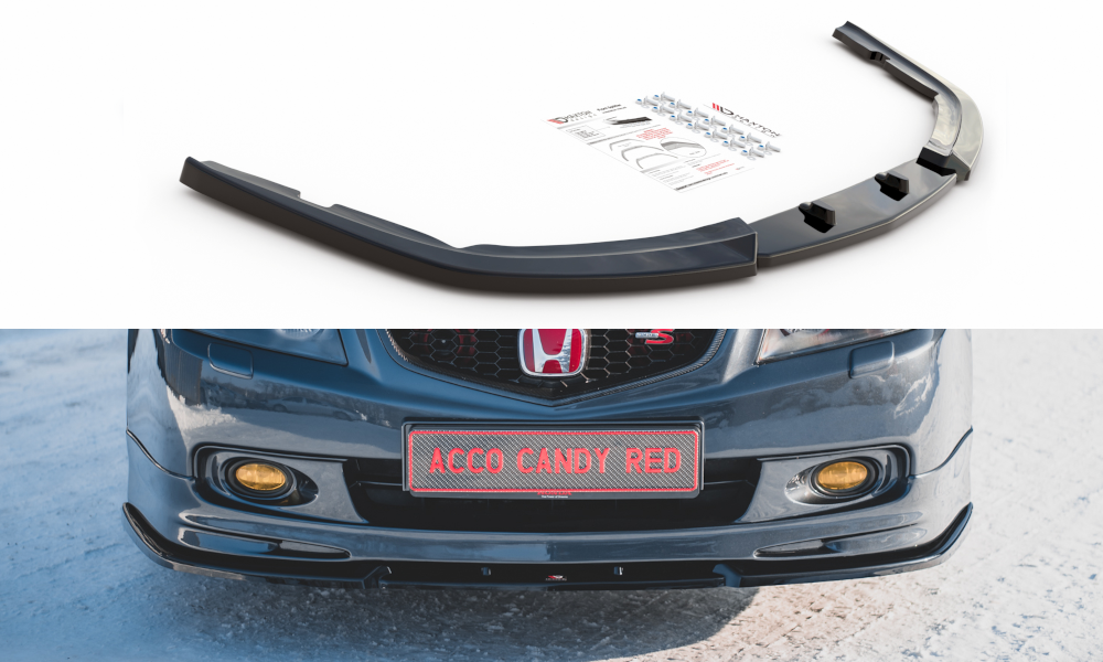 Front Ansatz V.2 für Honda Accord Mk7 Type-S schwarz matt