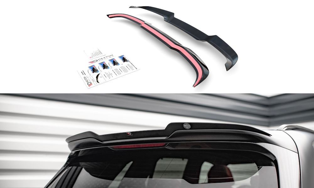 Spoiler CAP für BMW X5M F95 schwarz matt