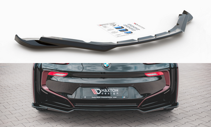 Mittlerer Diffusor Heck Ansatz für BMW i8 Carbon Look