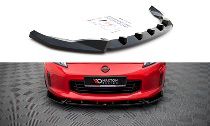 Front Ansatz V.3 für Nissan 370Z Facelift schwarz matt