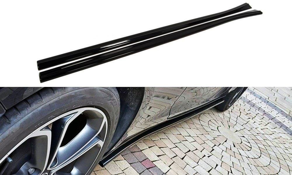 Dokładki Progów Opel Astra J GTC schwarz Hochglanz