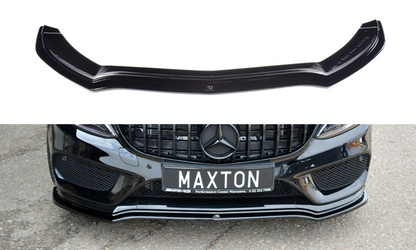 Front Ansatz V.1 für MERCEDES- BENZ C43 AMG W205 Carbon Look