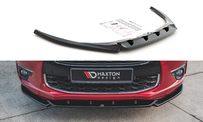 Front Ansatz für Citroen DS4 Carbon Look