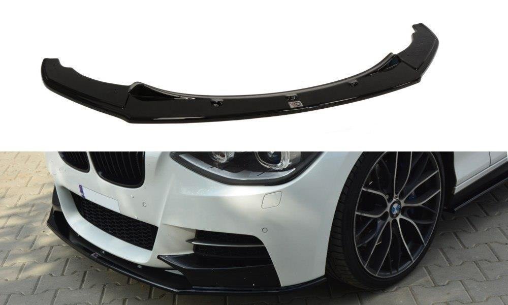Front Ansatz für BMW 1er F20/F21 M-Power (vor Facelift) Carbon Look