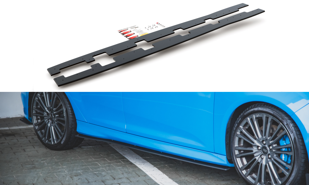 Robuste Racing Seitenschweller Ansatz für für Ford Focus RS Mk3