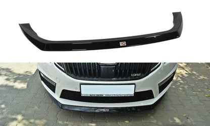Front Ansatz V.2 für Skoda Octavia RS Mk3  Carbon Look
