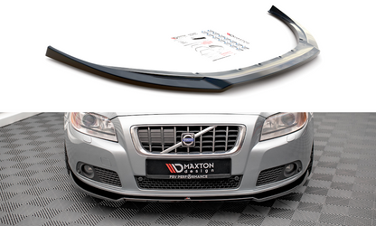 Front Ansatz V.2 für Volvo V70 Mk3 schwarz matt