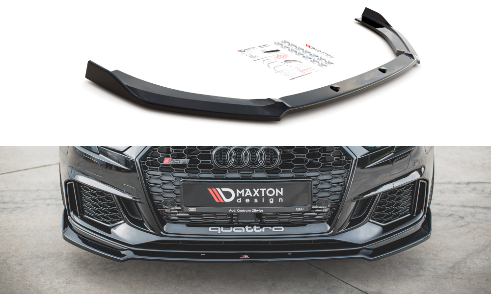 Front Ansatz V.3 für Audi RS3 8V FL Sportback Carbon Look