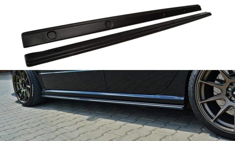 Seitenschweller Ansatz für Skoda Fabia RS Mk1 Carbon Look
