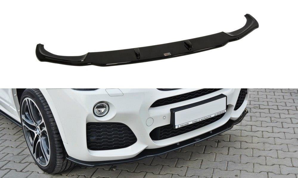 Front Ansatz für BMW X4 M Paket schwarz matt