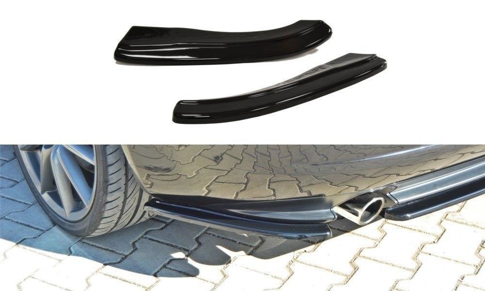 Heck Ansatz Flaps Diffusor für ALFA ROMEO 159 schwarz matt