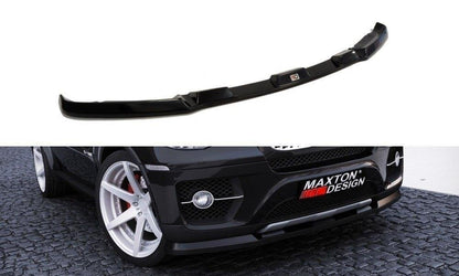 Front Ansatz für BMW X6 Carbon Look