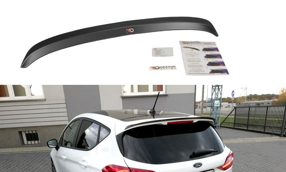 Spoiler CAP für Ford Fiesta Mk8 Standard/ ST-Line schwarz matt