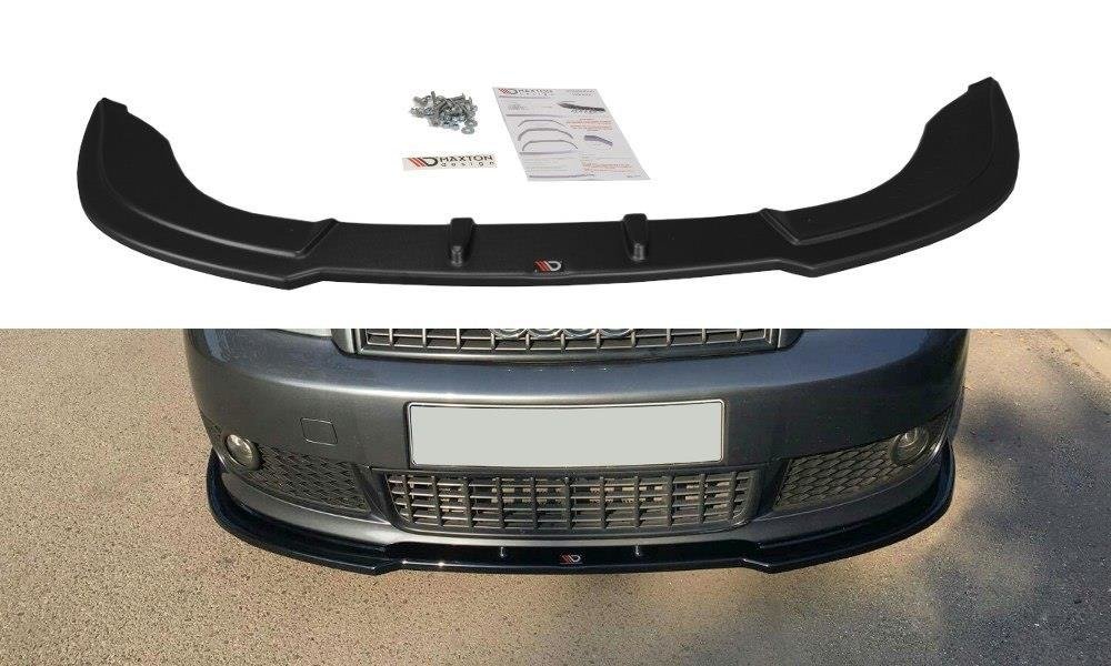 Front Ansatz V.2 für Audi A4 S-Line B6 schwarz Hochglanz