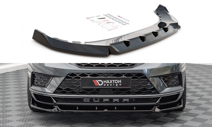 Front Ansatz V.1 für Cupra Ateca schwarz Hochglanz